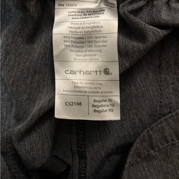 Carhartt Gray V-Neck Scrub Top & Pant Set - Picture 4 of 7